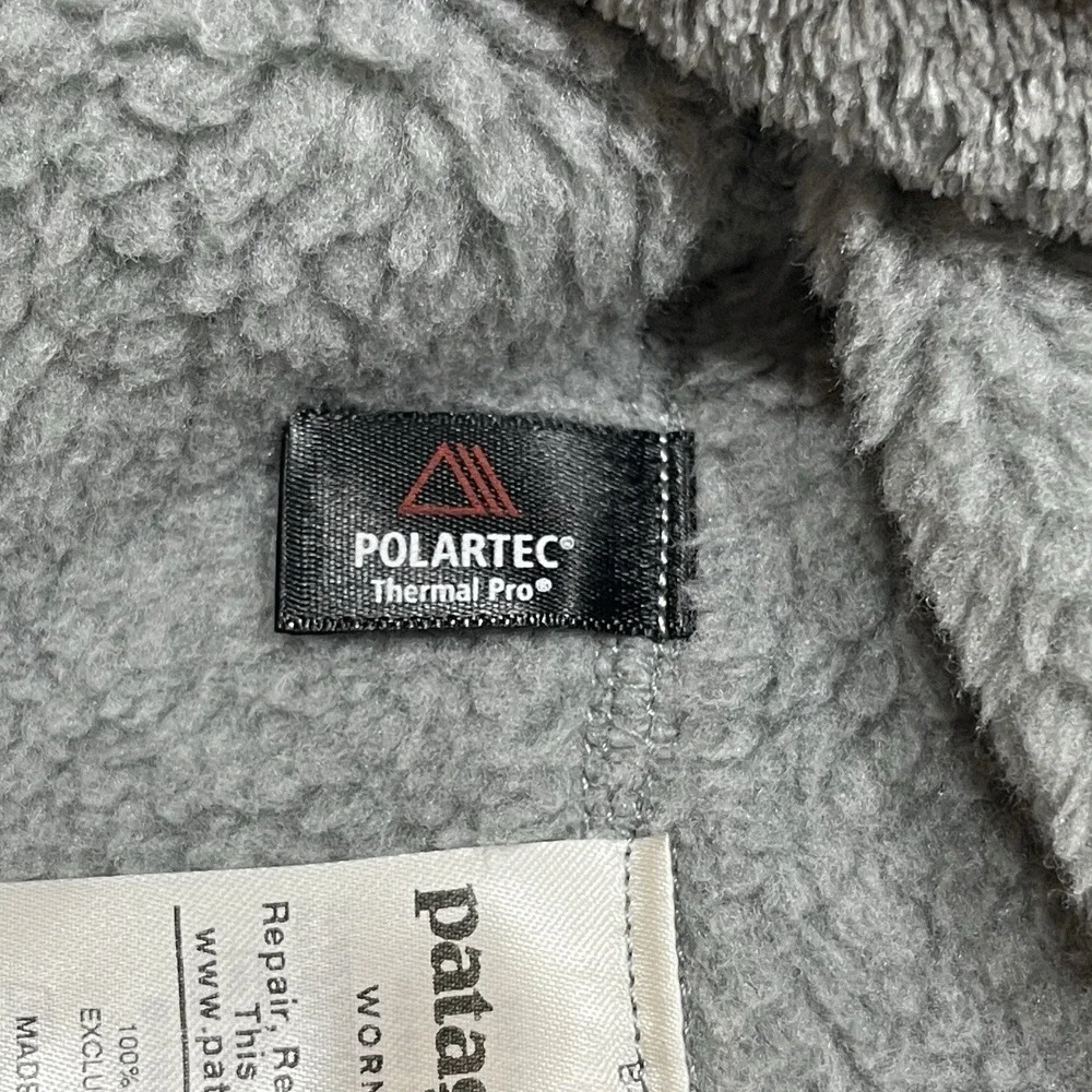 Patagonia Re-Tool Snap-T Pullover Womens S Gray Fleece Sweater Hike Outdoors - Picture 8 of 11